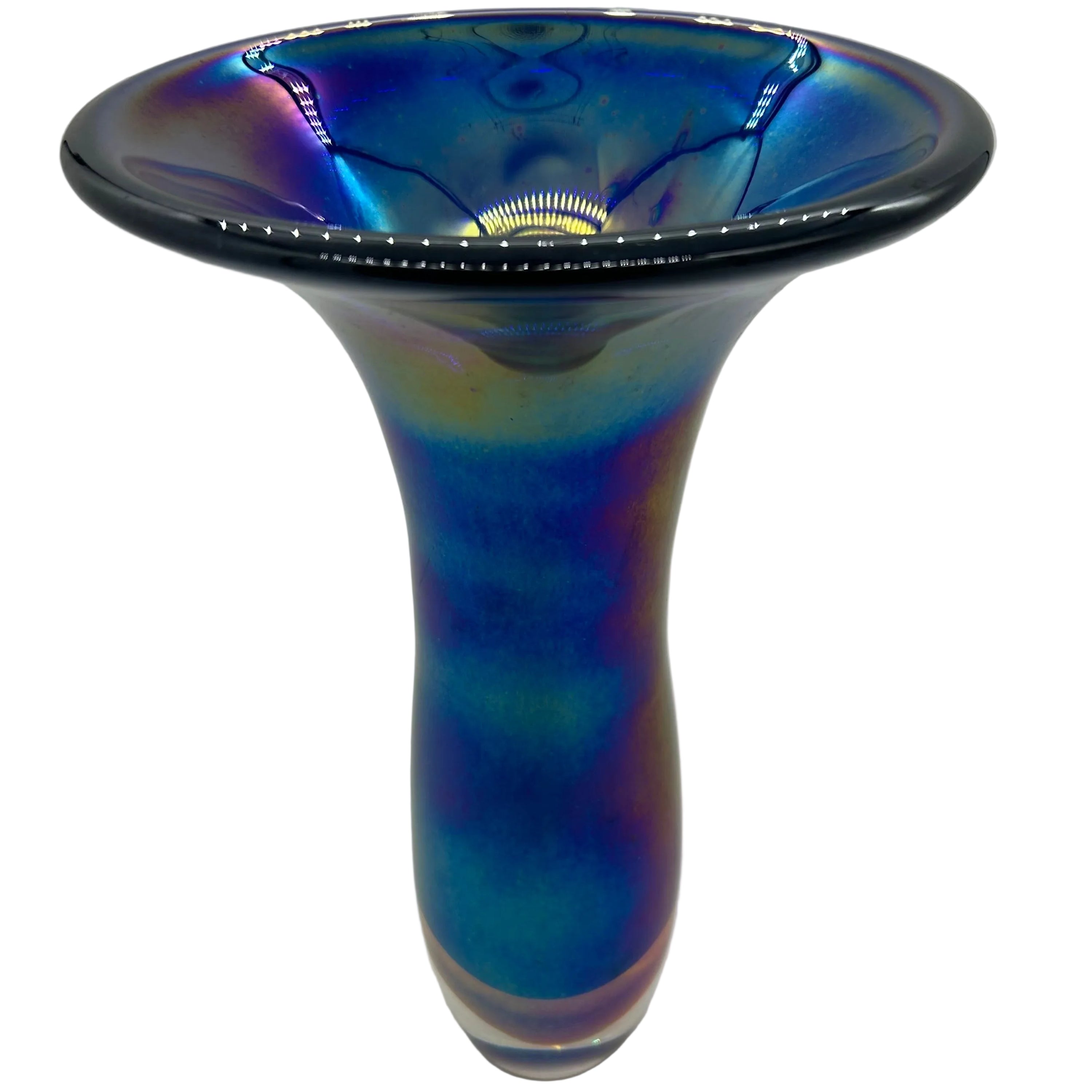 Japanese art glass vase - C1960.