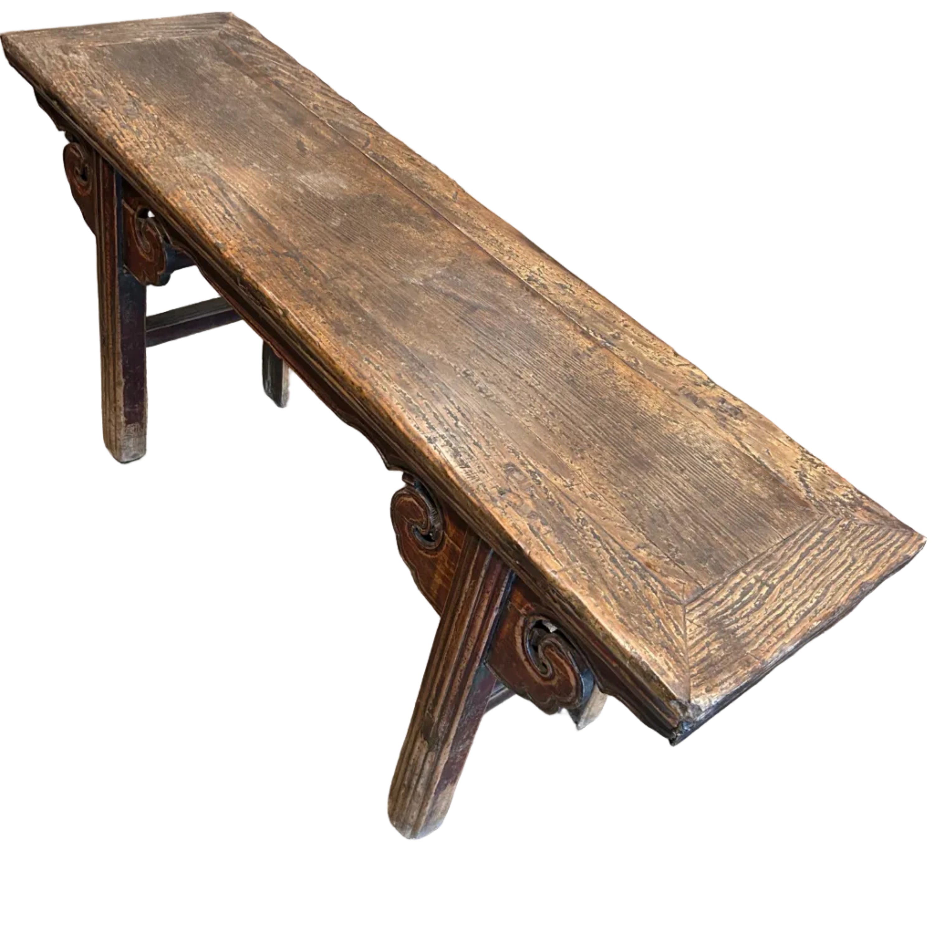 Chinese provincial elm bench