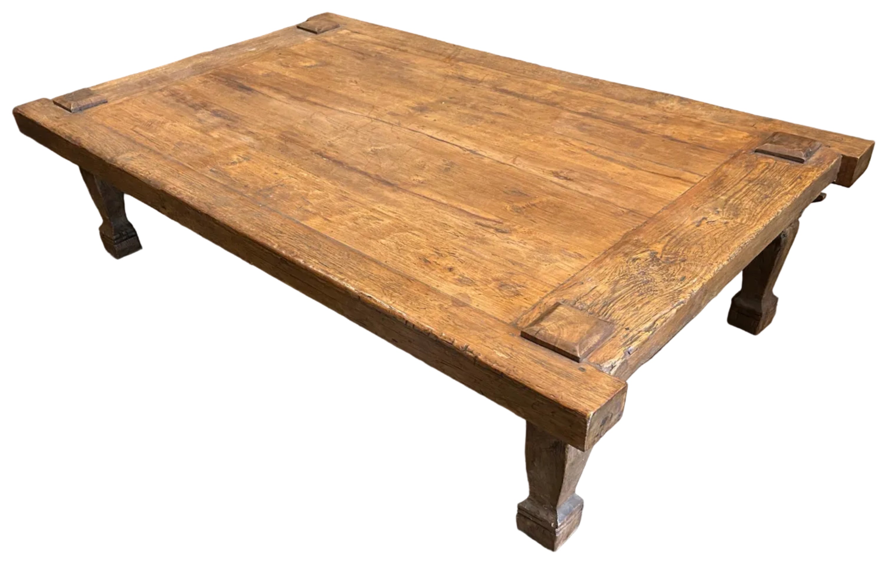 Large teak coffee table  of generous poportion