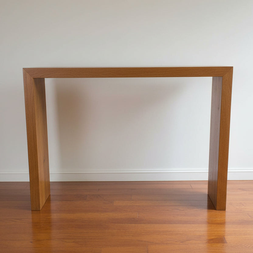 Hall table in a contemporary Australian home