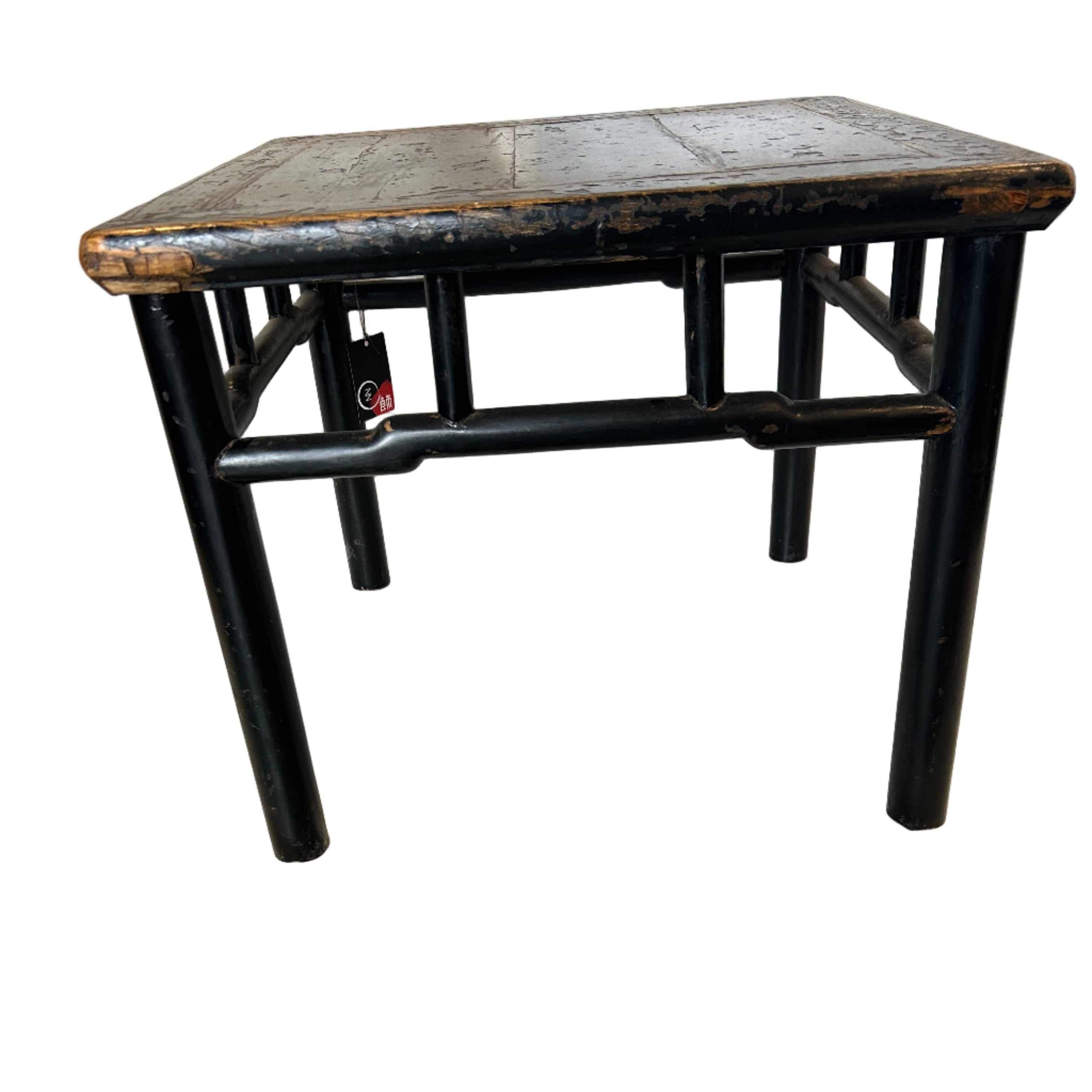 Chinese provincial stool. Suitable for bedside table or coffee table.