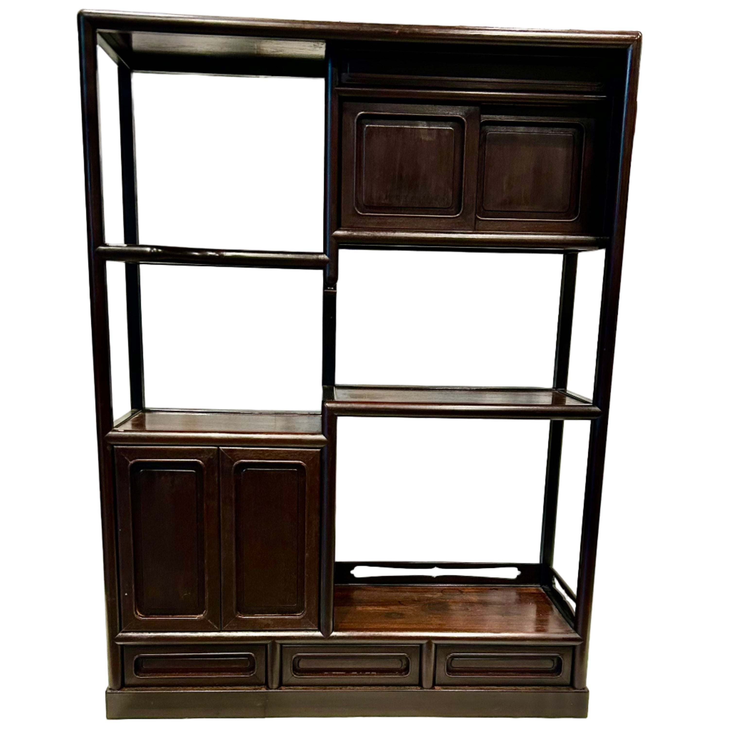 Japanese Rosewood tea cabinet