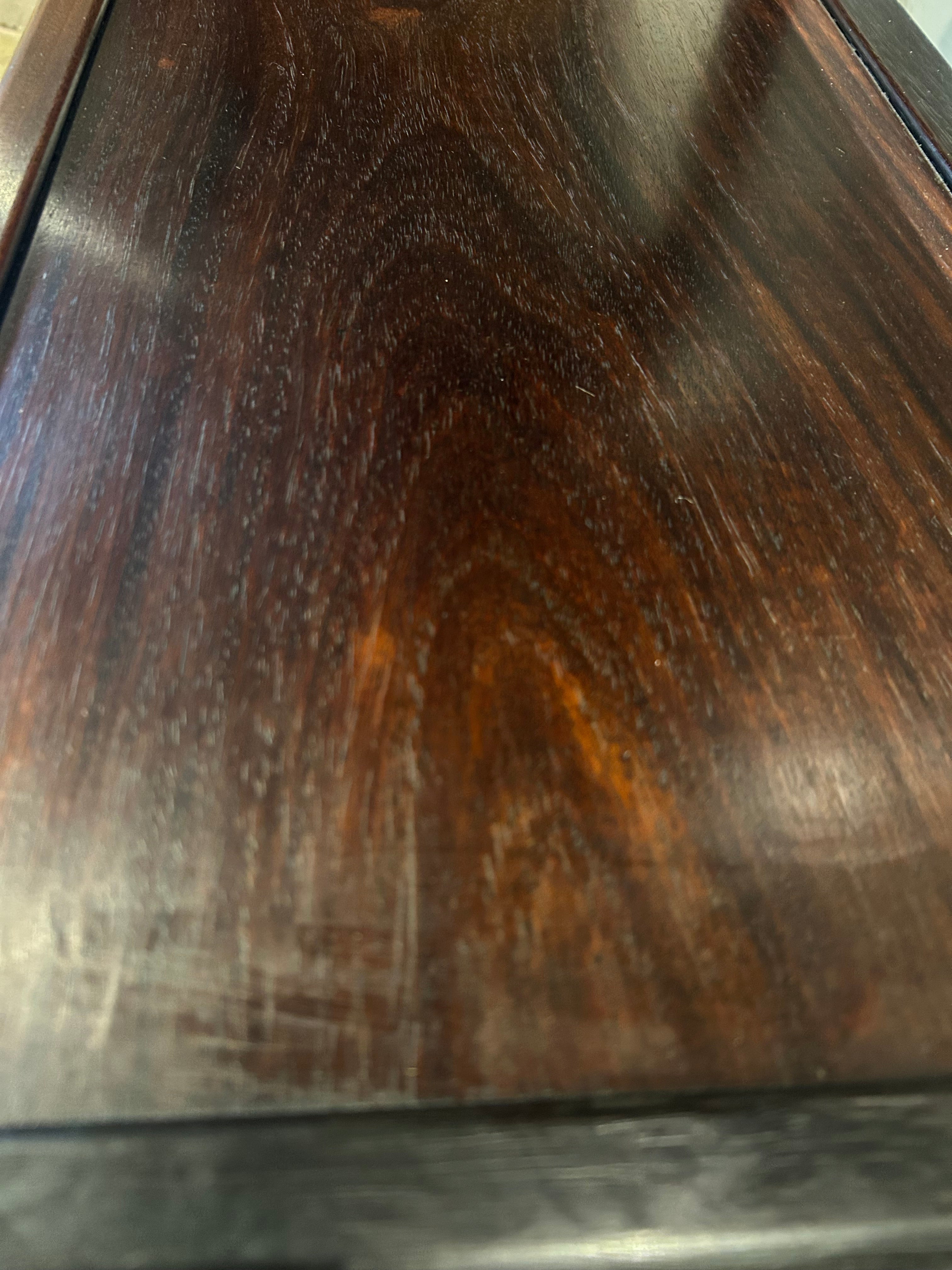 Ebonised Rosewood cha-dana or tea cabinet