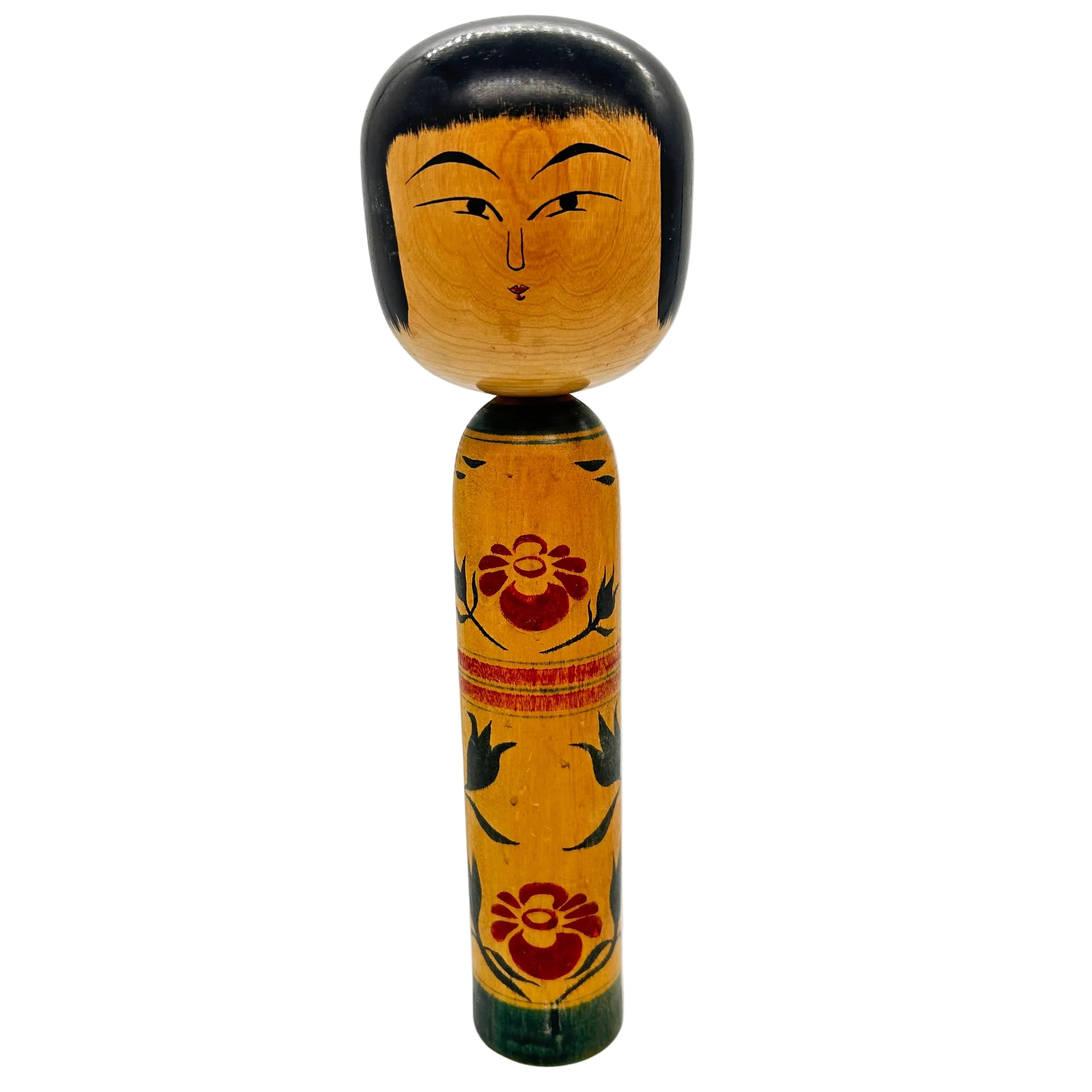 A traditional kokeshi