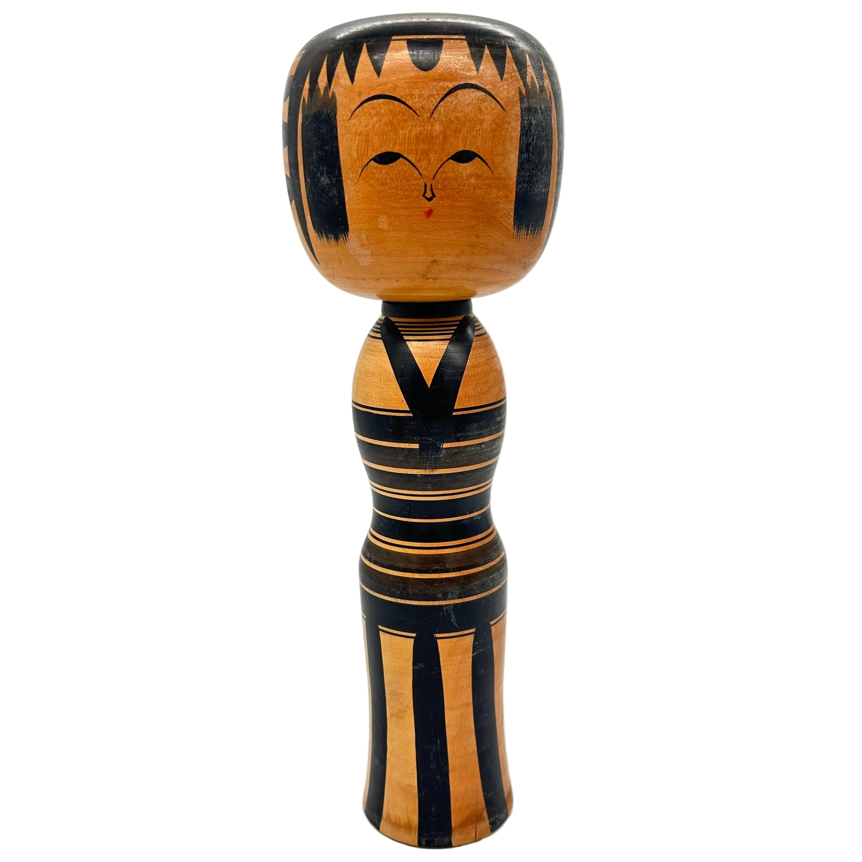 A traditional kokeshi from Yajirou in Miyagi prefecture by Niiyama Keishi.
