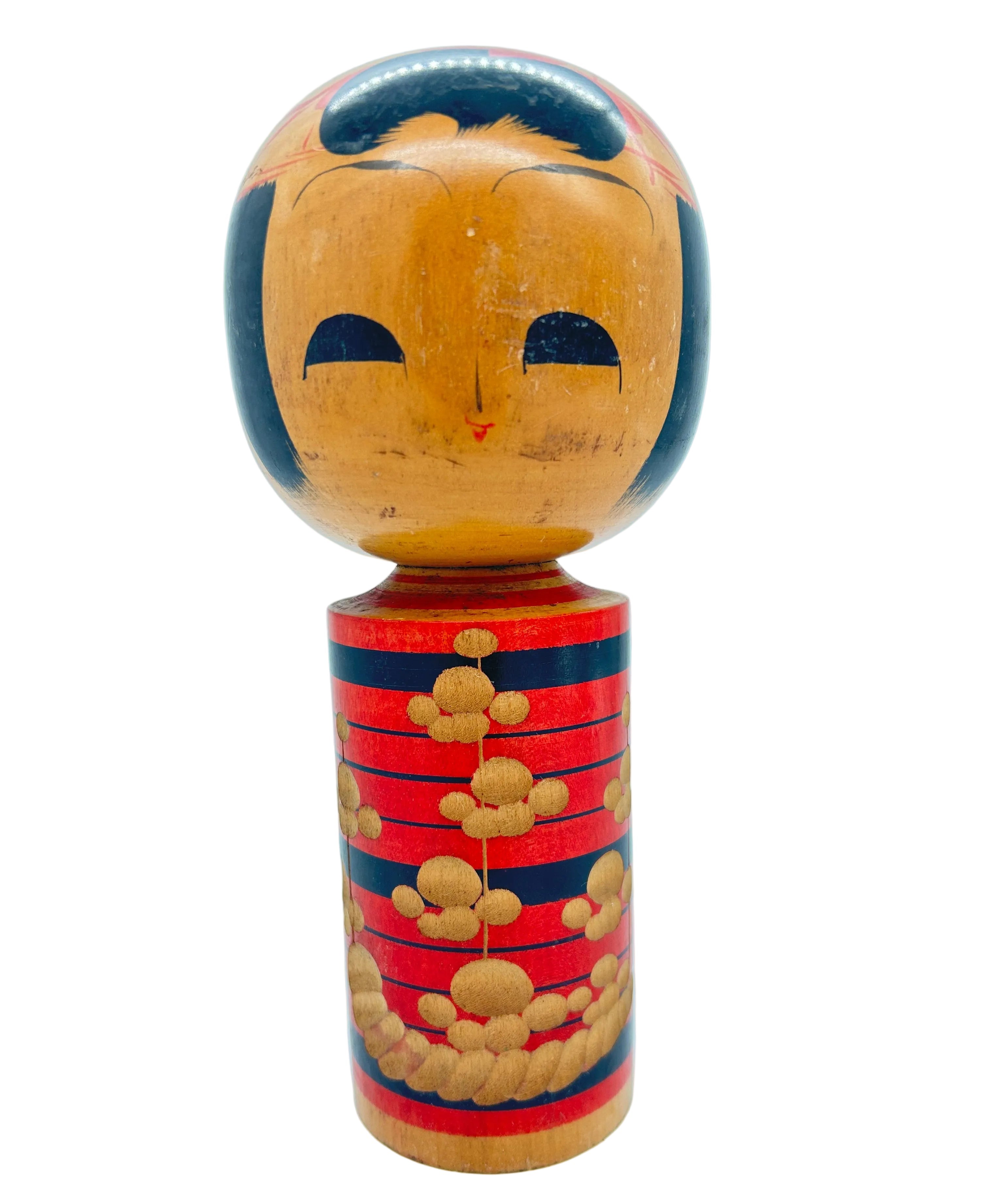 A traditional kokeshi from Sendai in Tohoku prefecture - the original home of kokeshi.