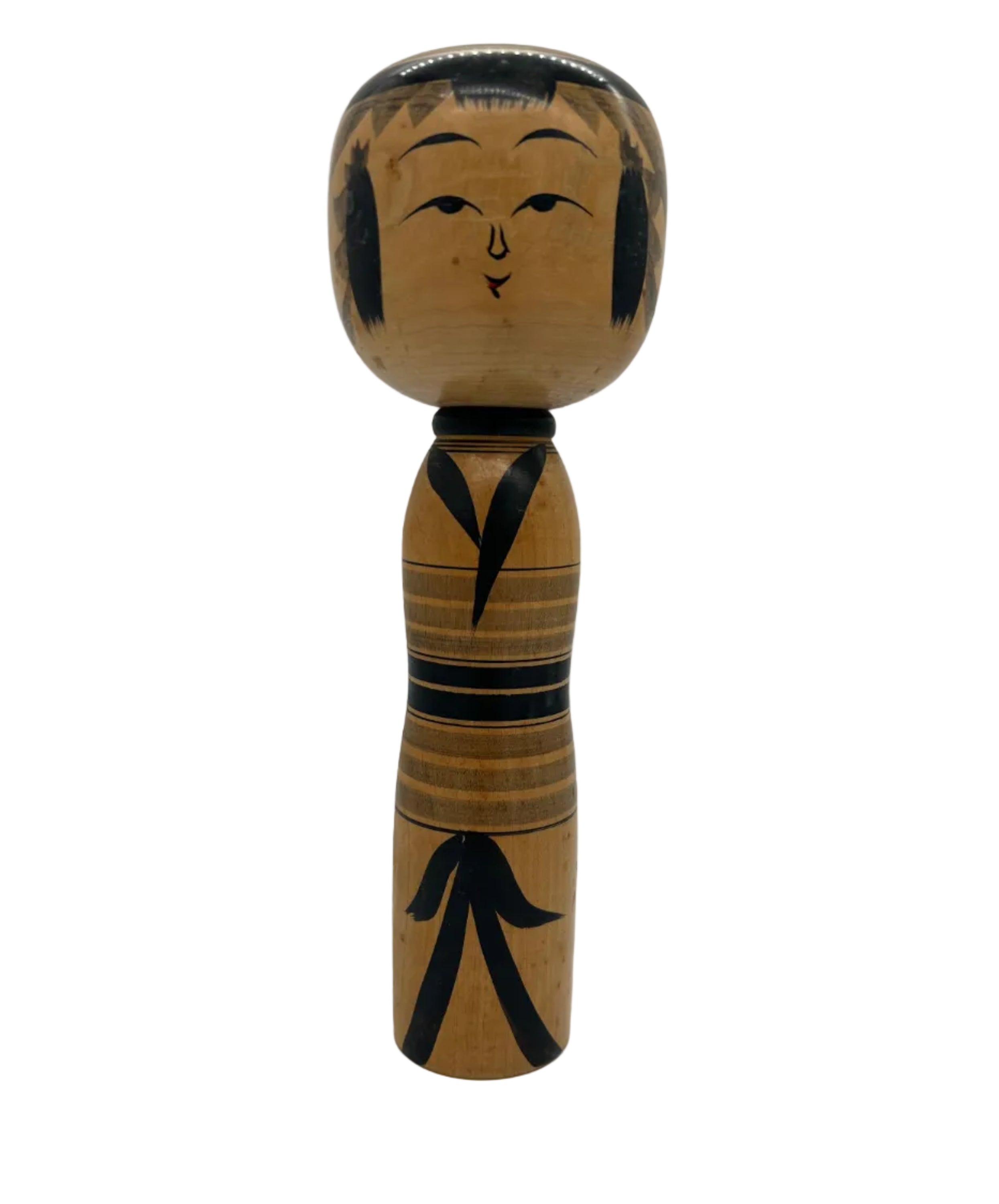 Japanese Kokeshi Traditional kokeshi doll Tokujiro Ishikawa - 78 years old