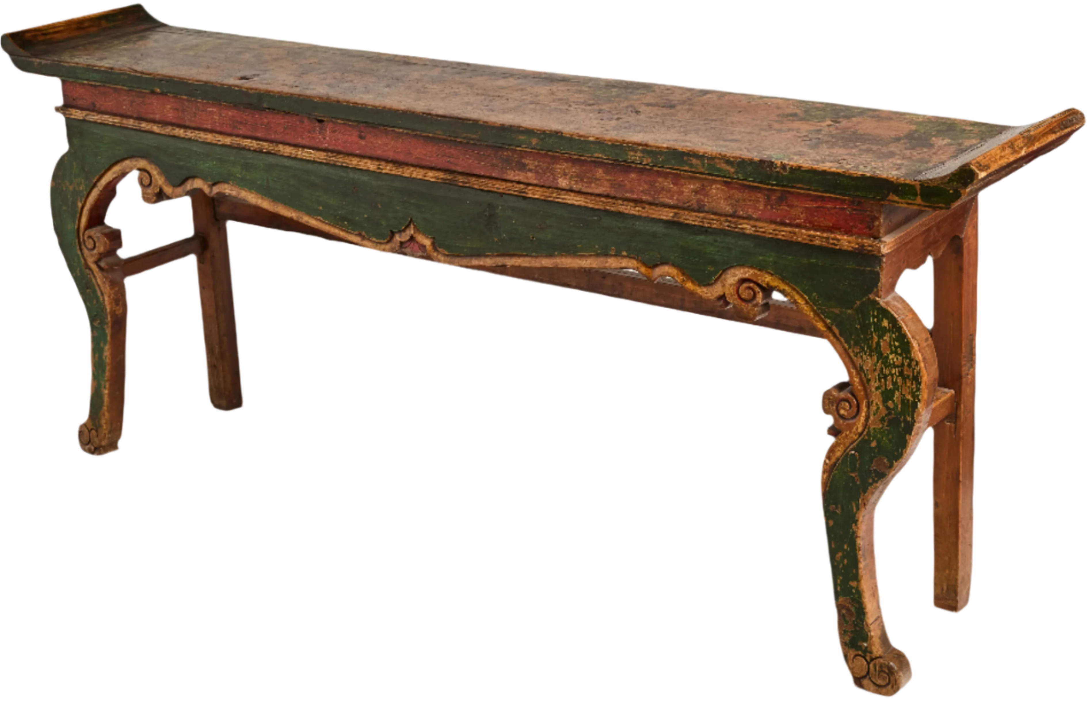 Chinese painted Buddhist altar table - CF25002