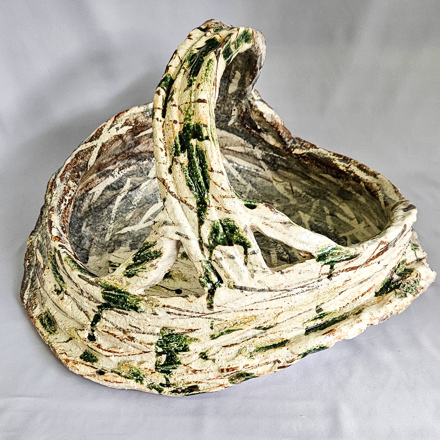 Kazari_Japanese shino pottery bowl