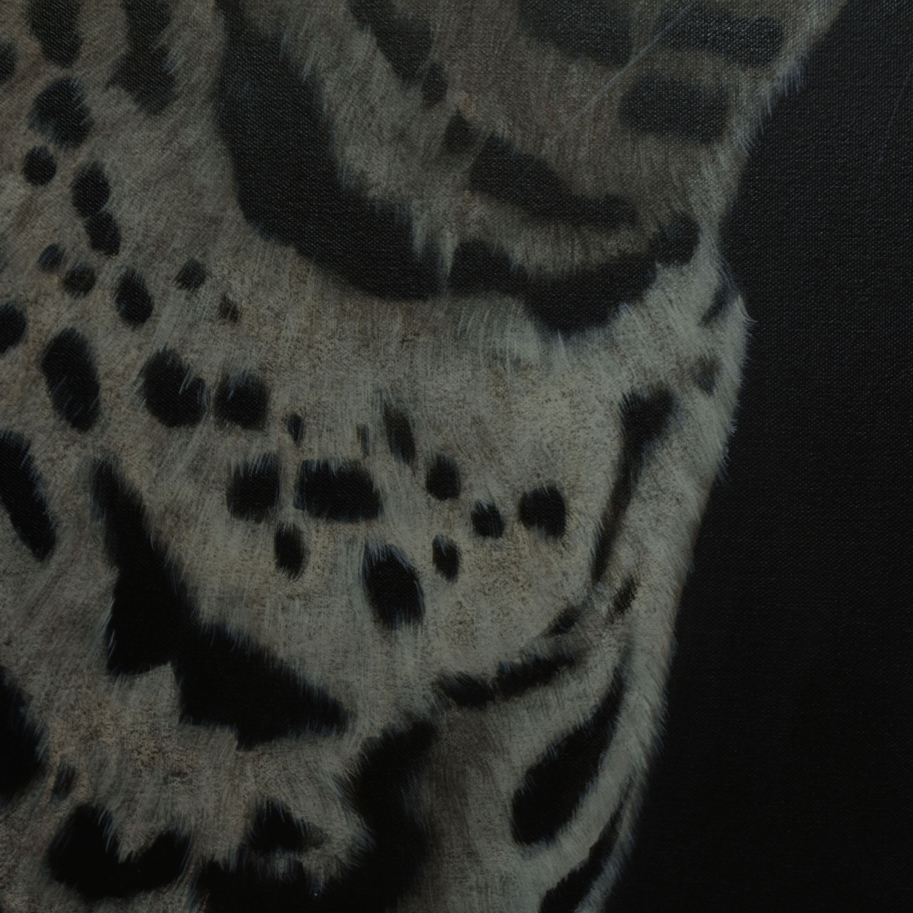 Painting of African leopard