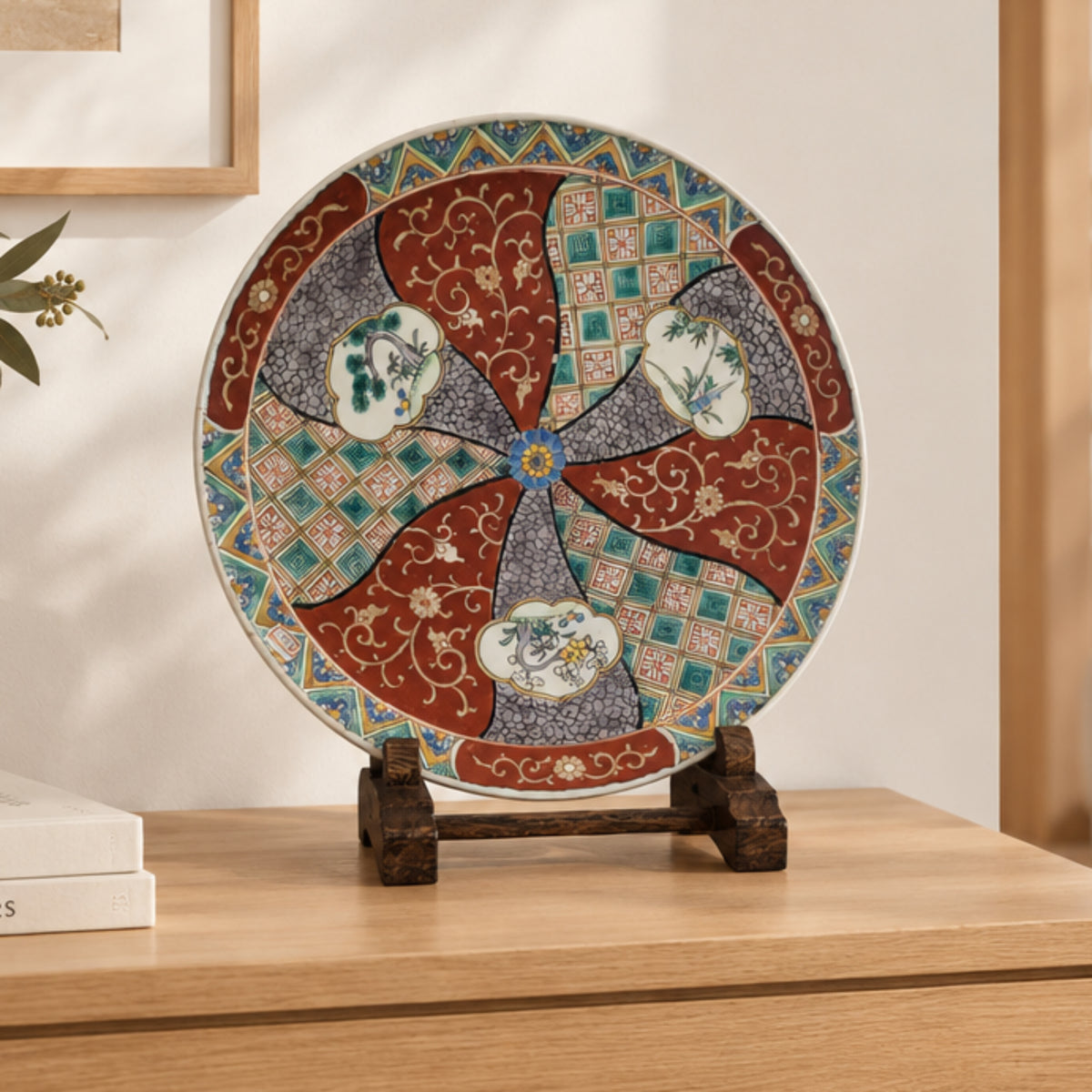 Japanese Imari plate