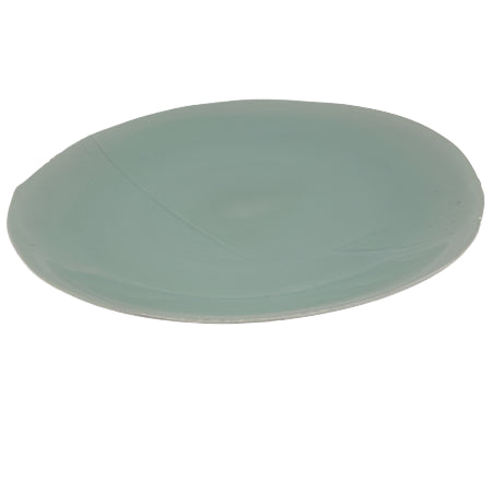 Japanese celadon porcelain charger. Signed and with it's original Paulonia box.