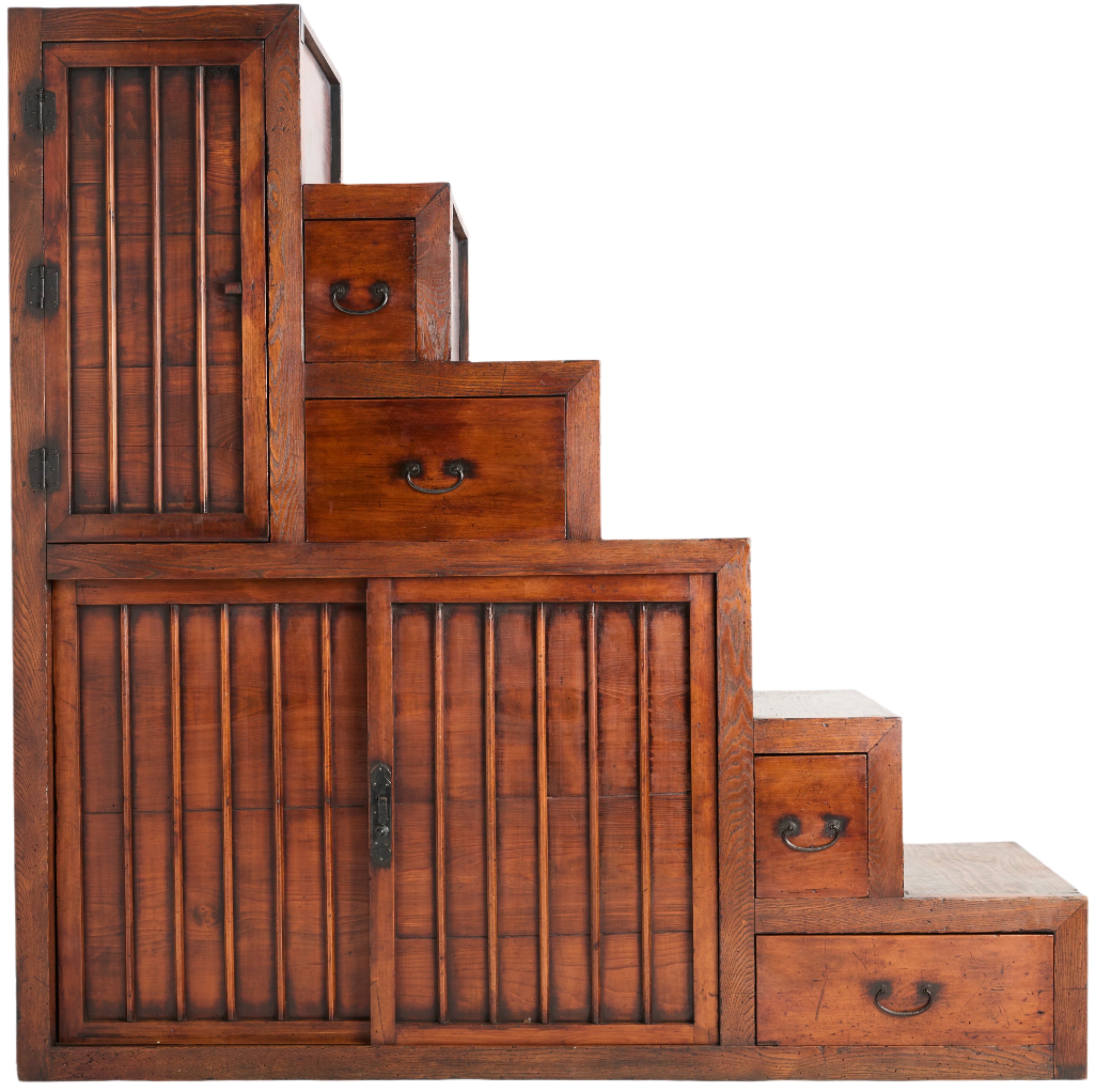 Japanese kaidan dansu or staircase chest- CC25099