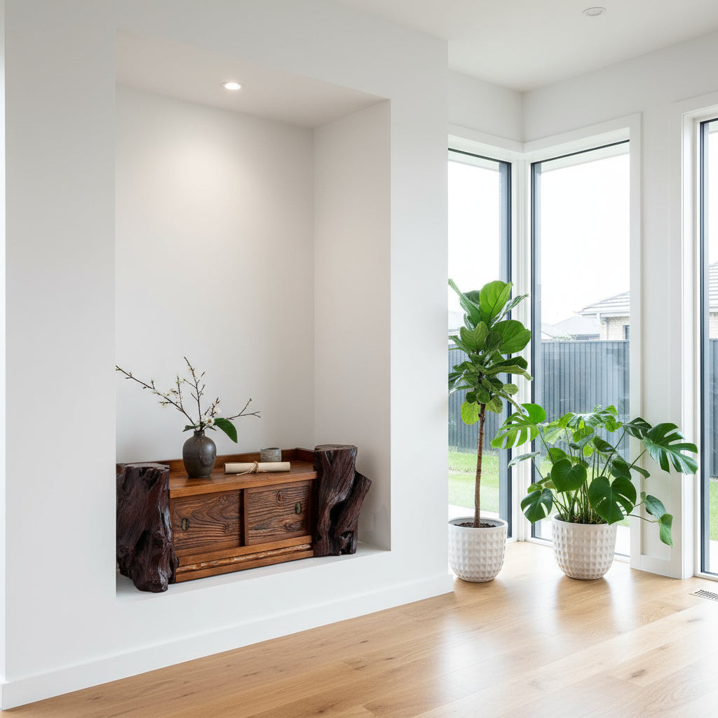 A takanoma in a modern Australian home