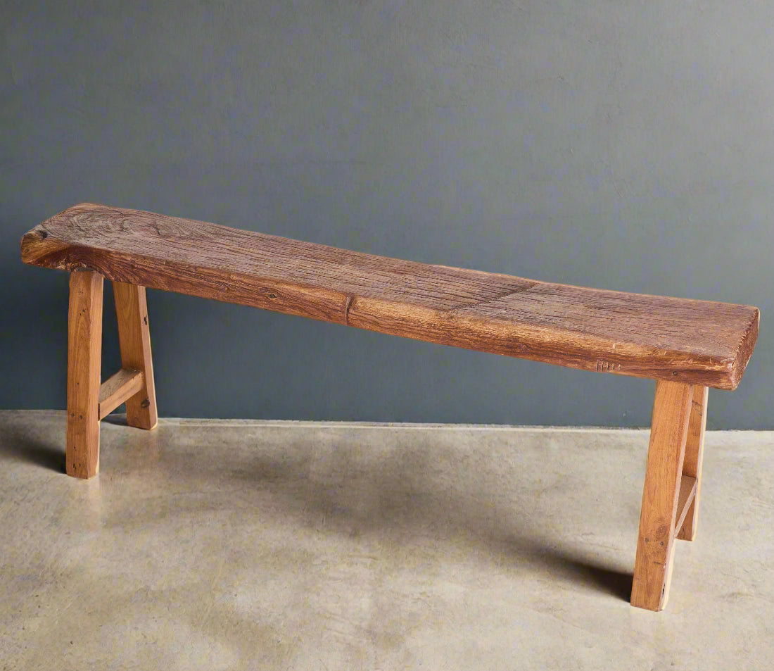 Kazari rustic teak bench ICF25003