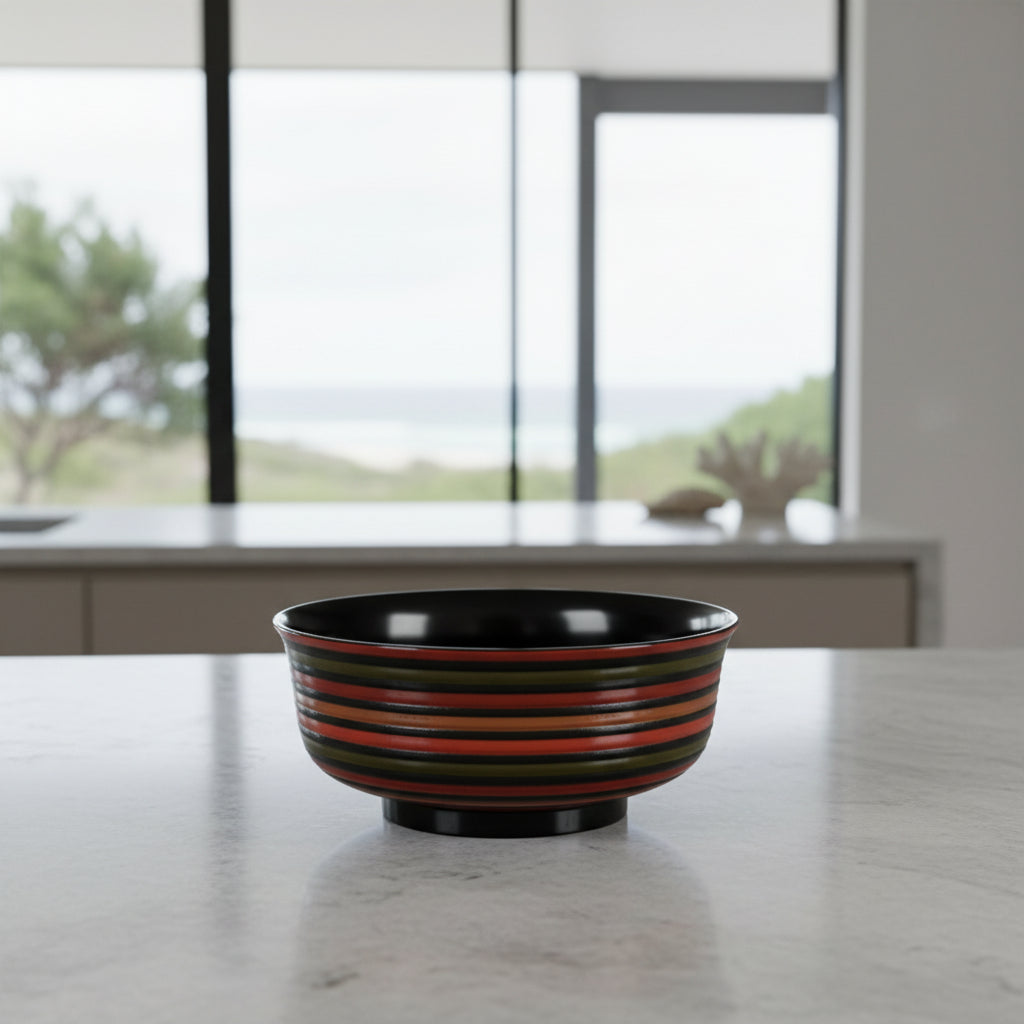 Japanese lacquer bowl