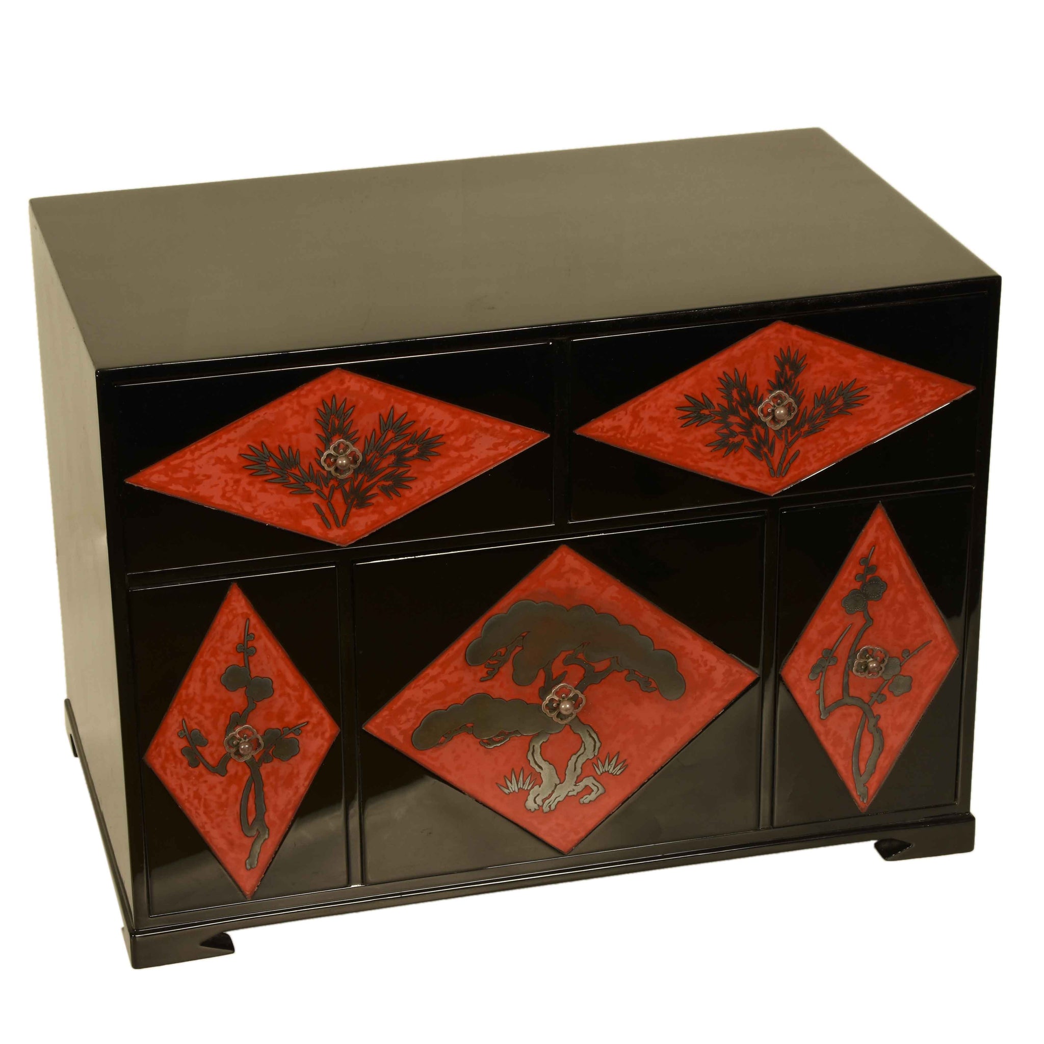 Japanese lacquer chest JF22WW302 Kazari