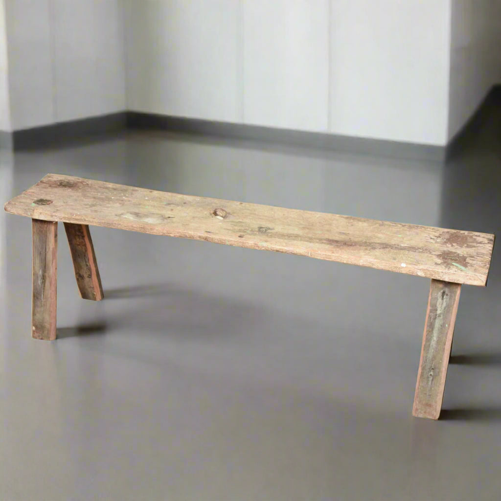 Rustic Javanese bench