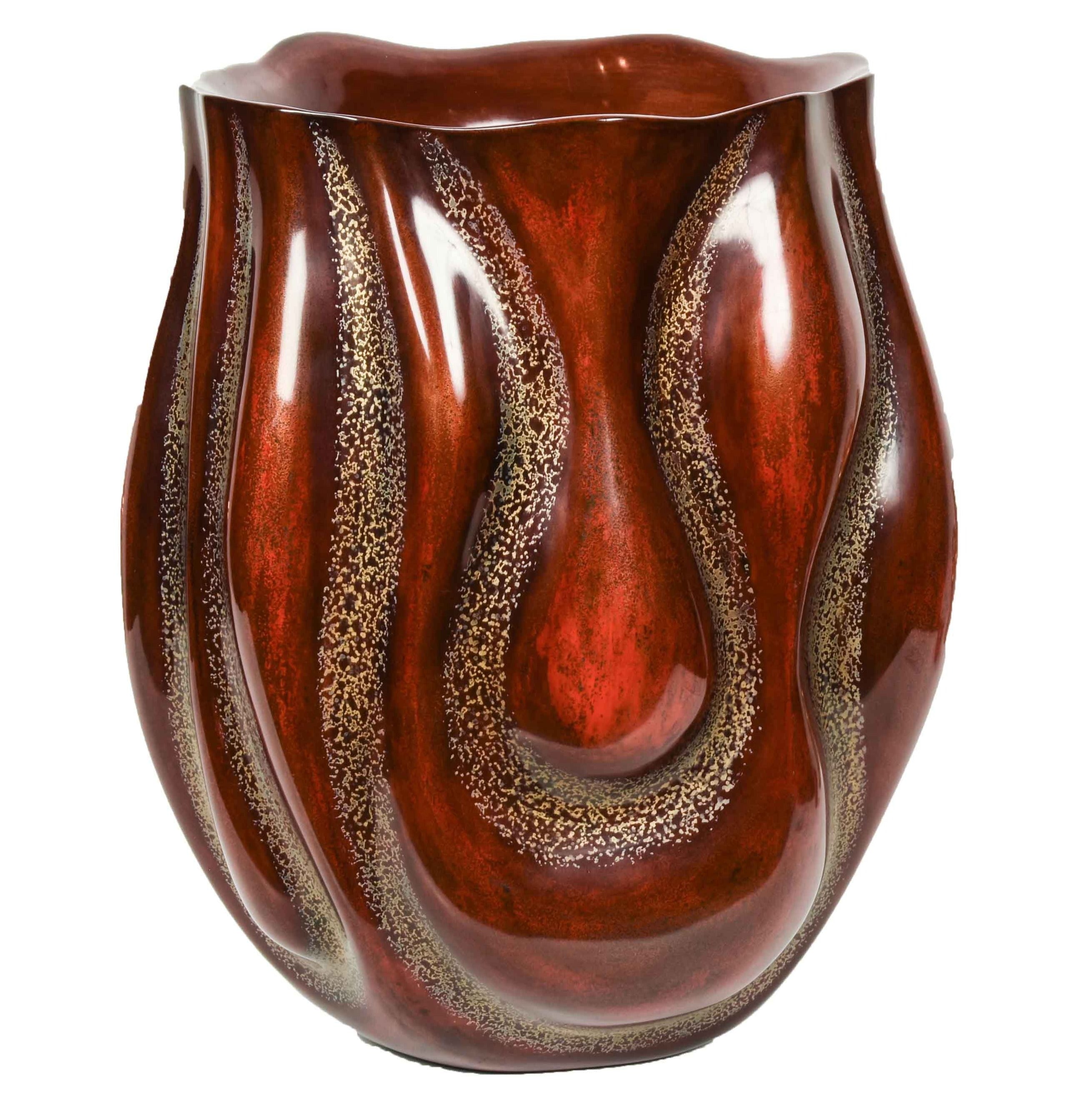 Japanese lacquer vase - L22NN80
