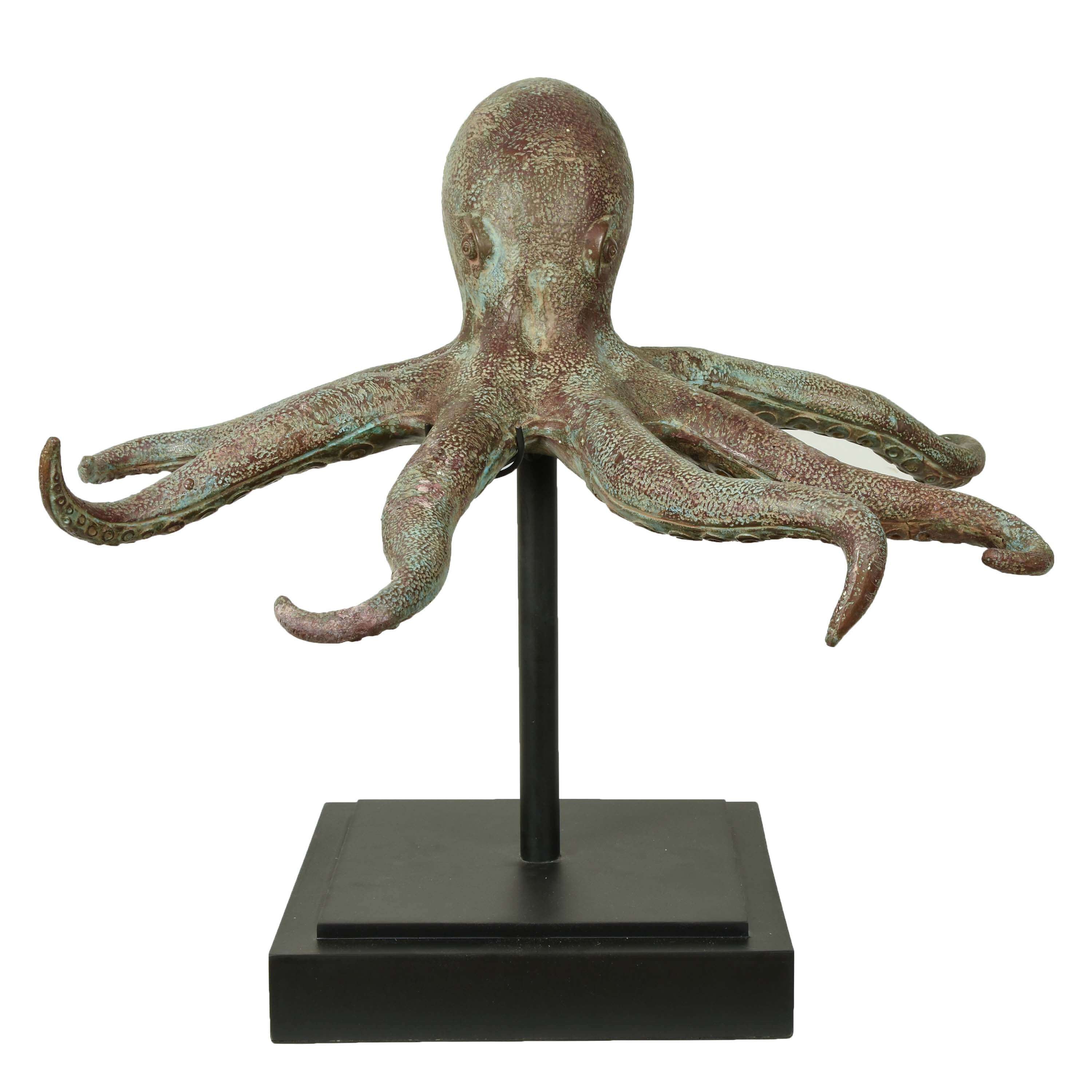 Bronze Octopus on a stand - IB23006