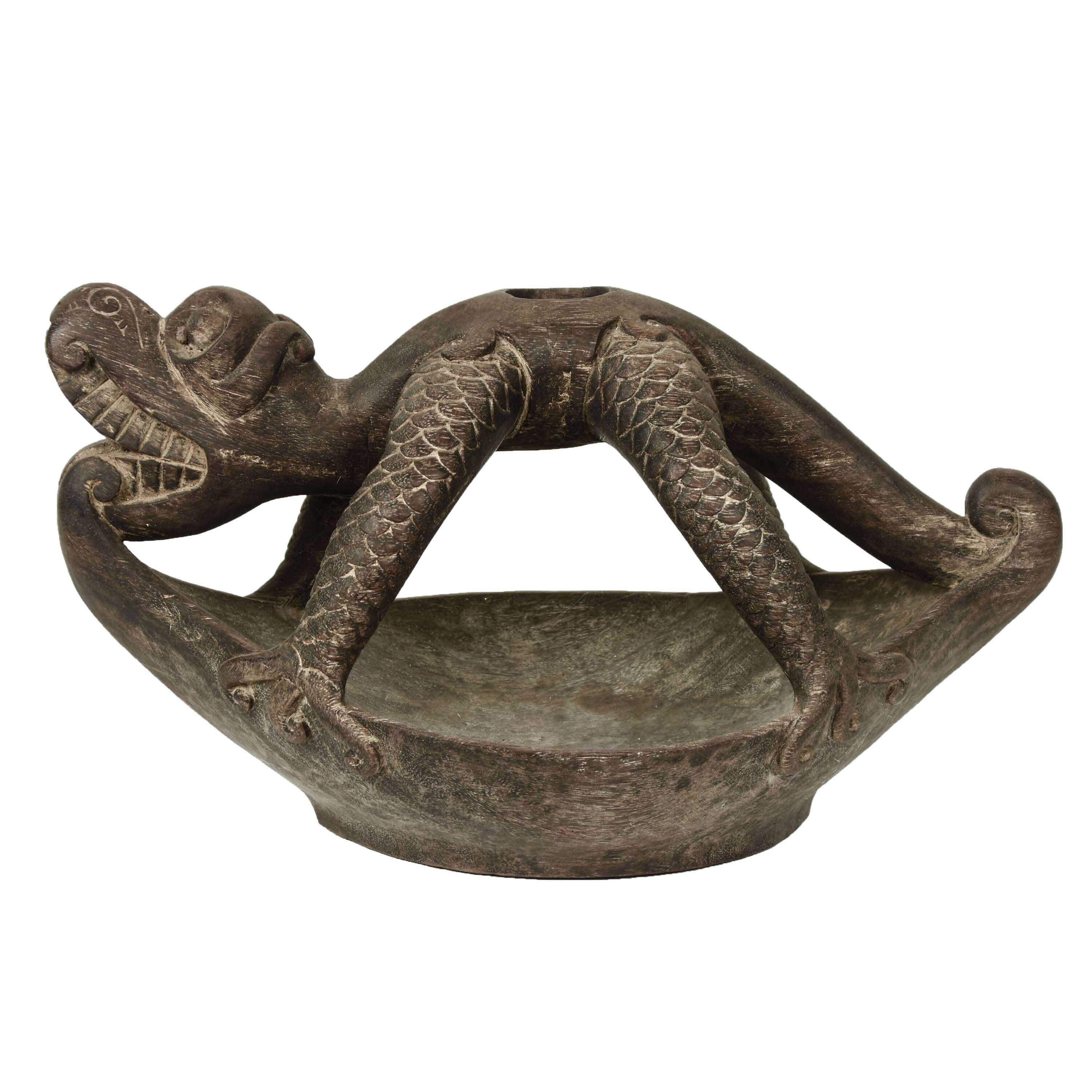 Rare Vintage Ironwood bowl from Borneo - MI23001