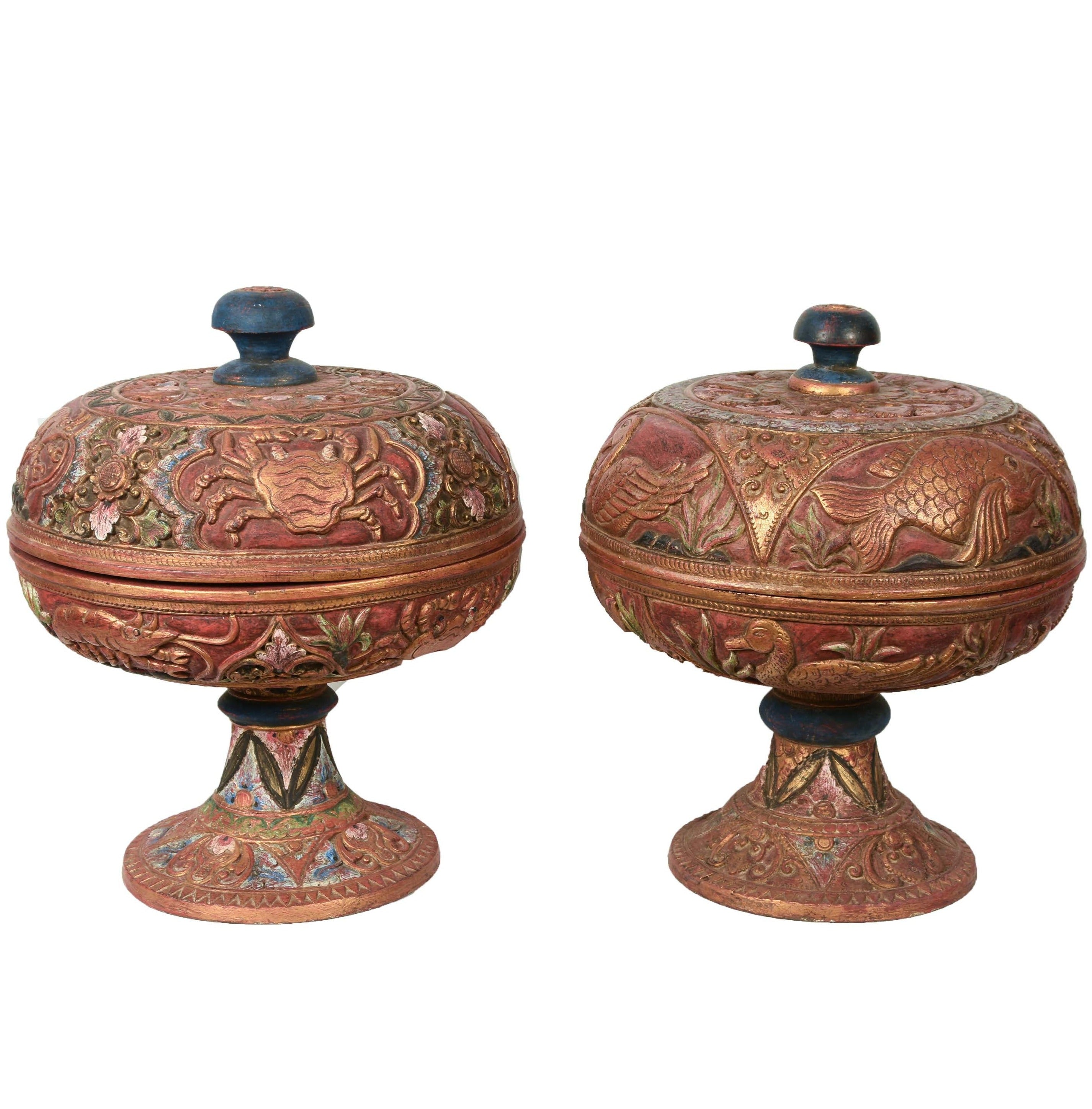 Antique Balinese temple offering bowls - MI23002