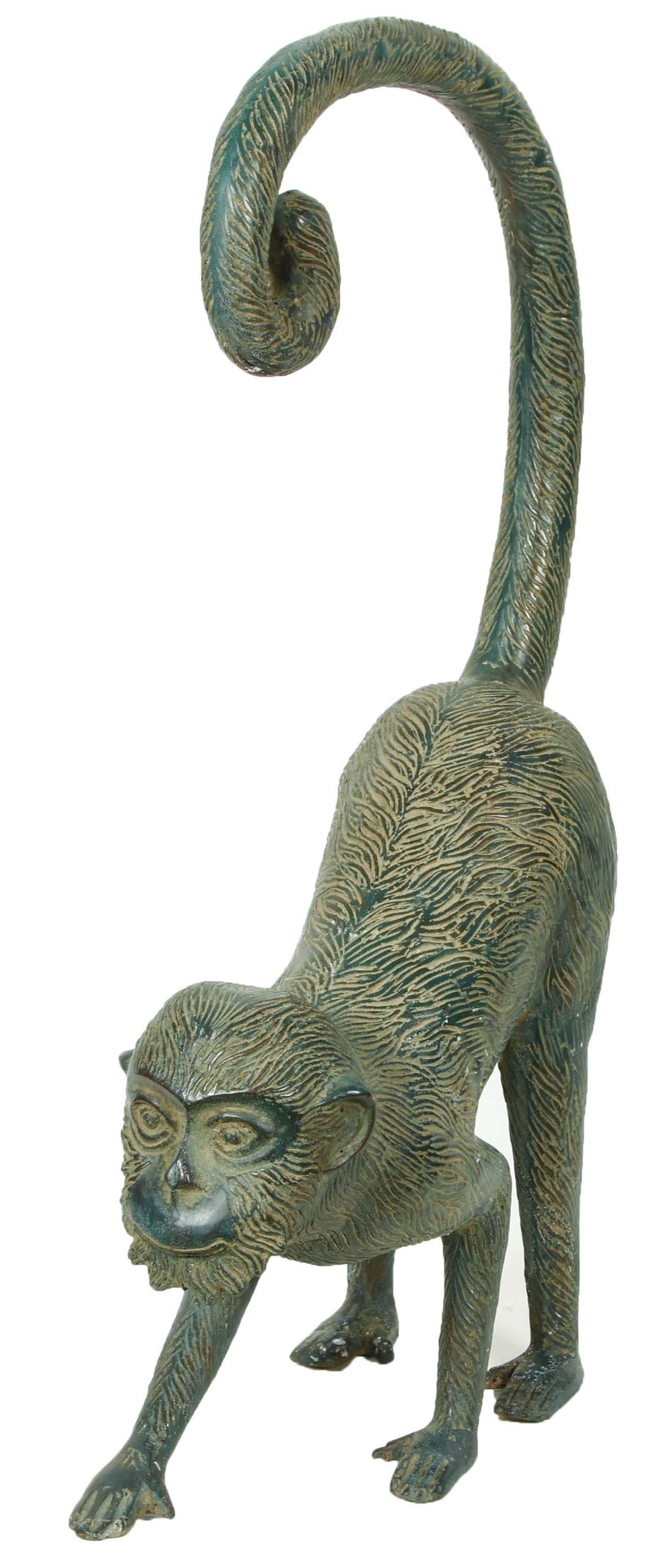Contemporary bronze monkey - IB23019