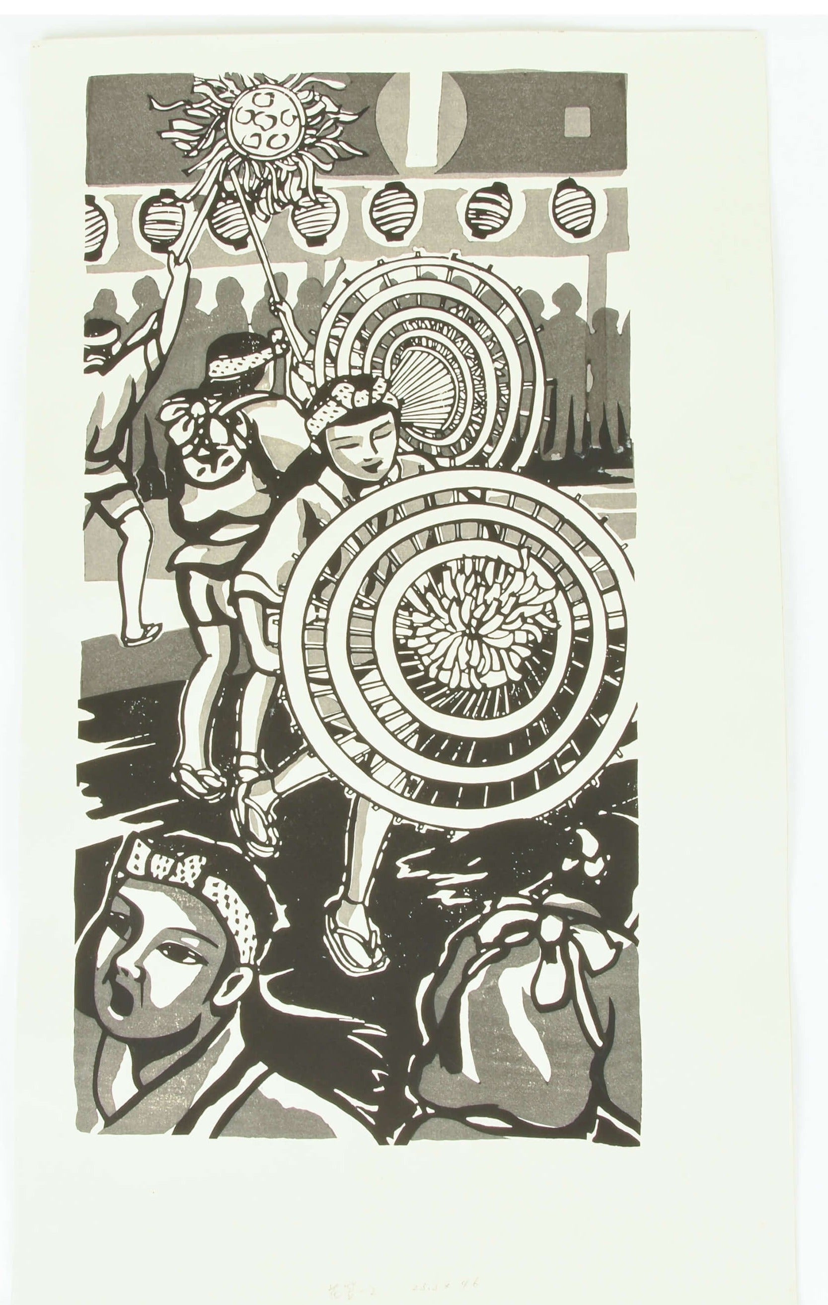 In 1985, Ido Masao worked on a series, "The six great Festivals".