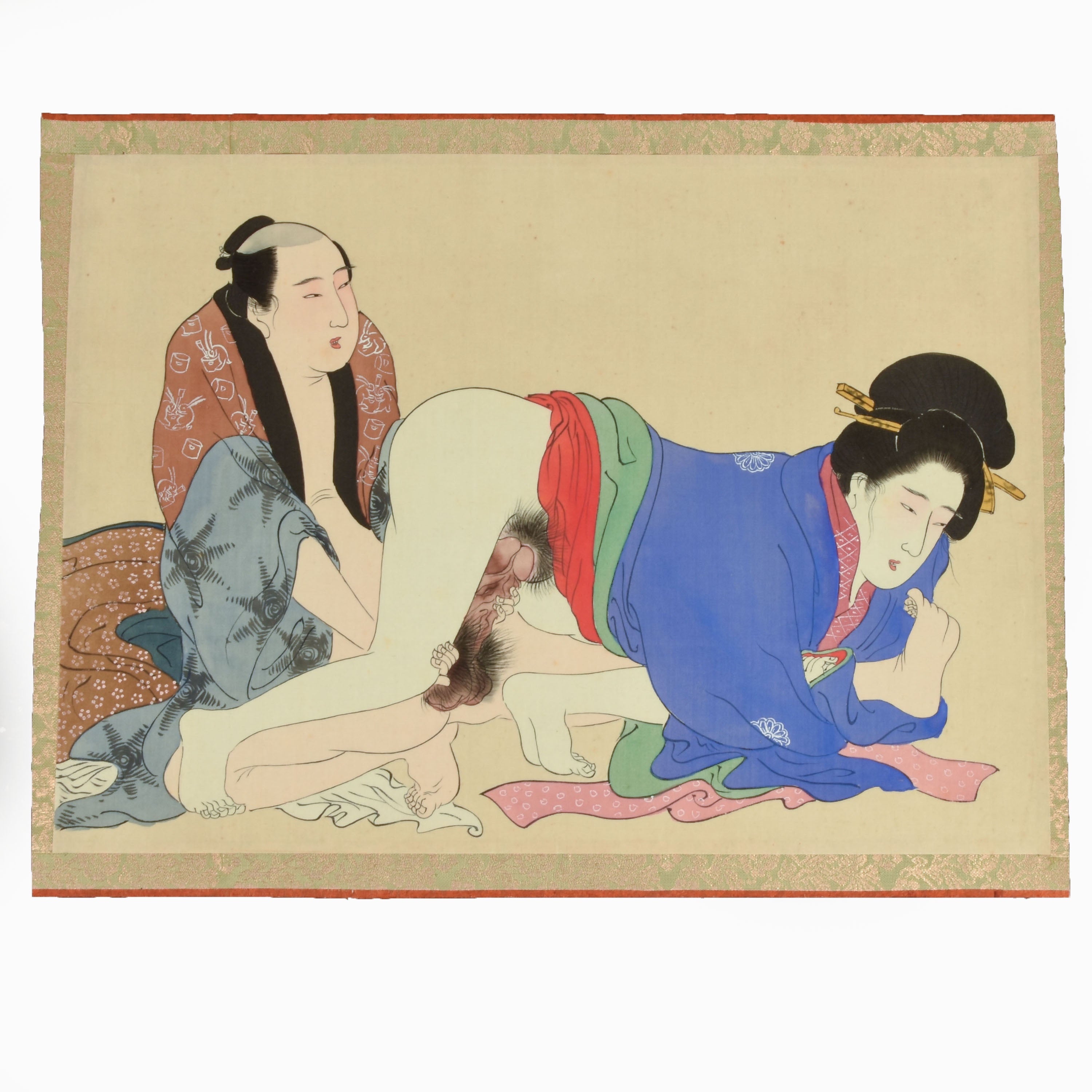 Antique Japanese erotic shunga - JP23004