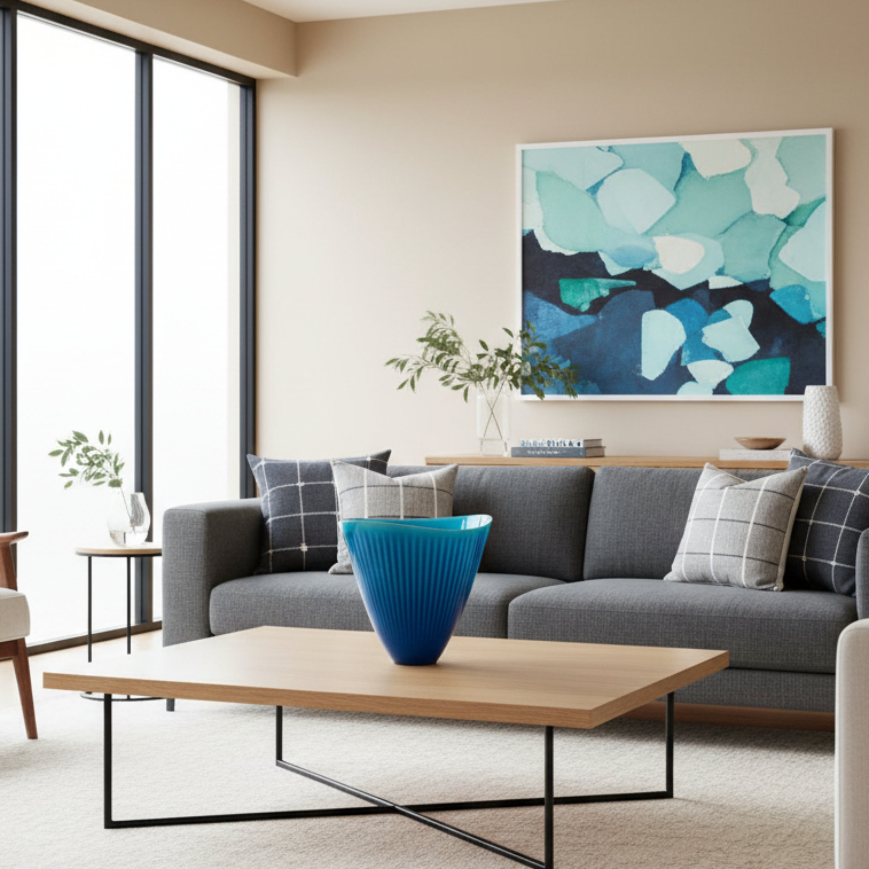 Japanese porcelain vase by Atsushi Miyanishi