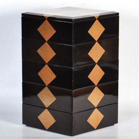 Japanese lacquer Jubako - L16021